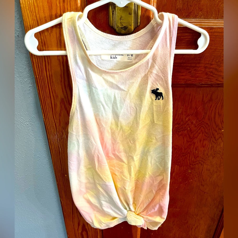 Girls razor back tank Abercrombie kids